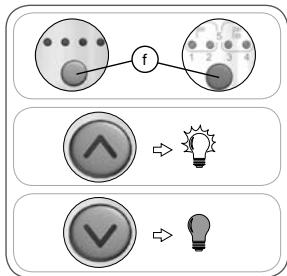 SOMFY LIGHTING INDOOR RTS - Pour eteindre la lampe : - 2