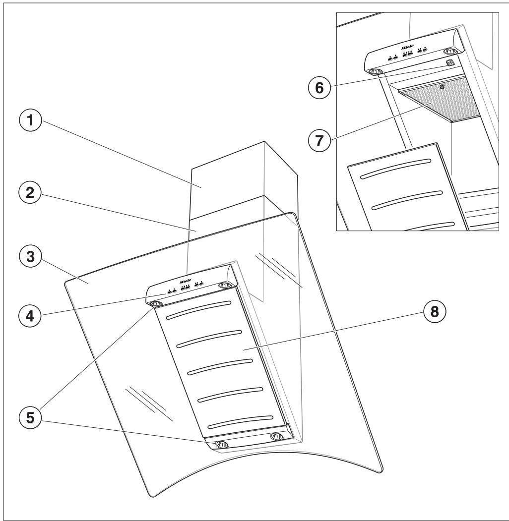 MIELE DA 289-3 - WARNING To reduce the risk of fire, use only metal ductwork. - 1