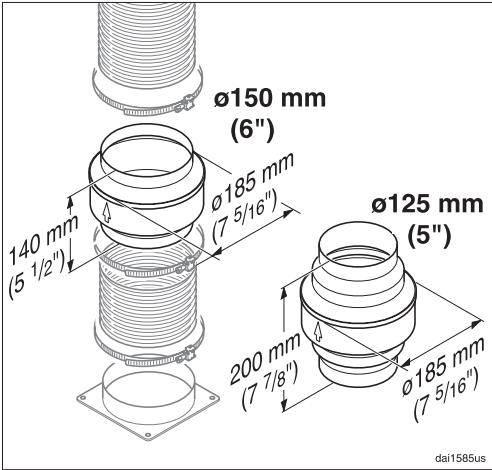 MIELE DA 5341 D  - INSTALLATION - Condensate trap - 1