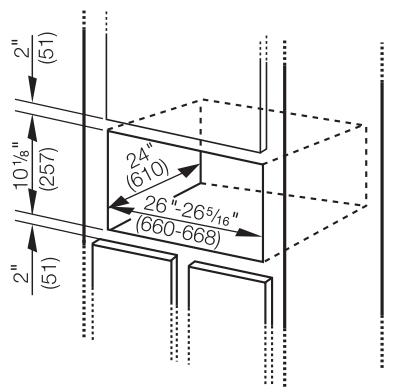 MIELE ESW 700-25 - Conseils pour l'installation - 3