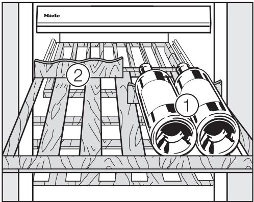 MIELE KWT1601SF - Bottle display rack - 1