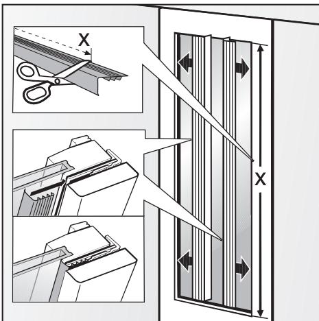 MIELE KWT1601VI - Attaching the toe-kick cover - 5