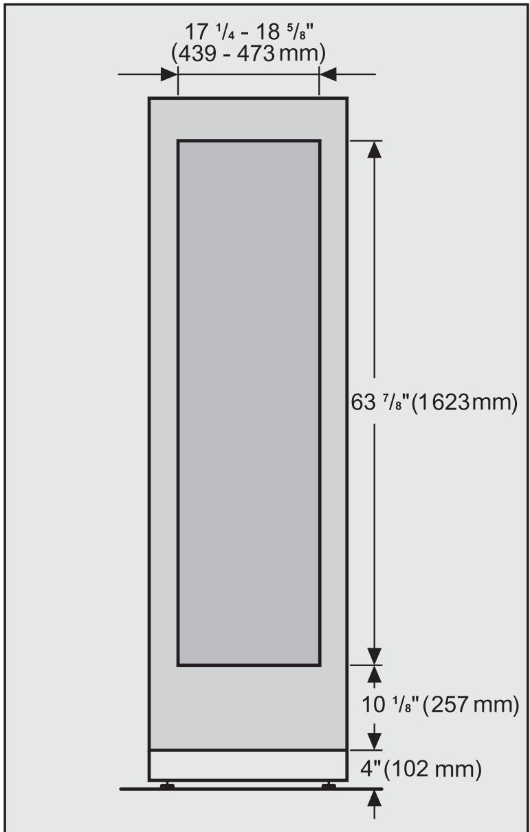 MIELE KWT1601VI - Adjusting the door opening angle (optional accessory) - 5
