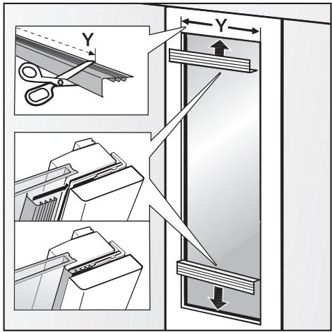 MIELE KWT1601VI - Attaching the toe-kick cover - 6