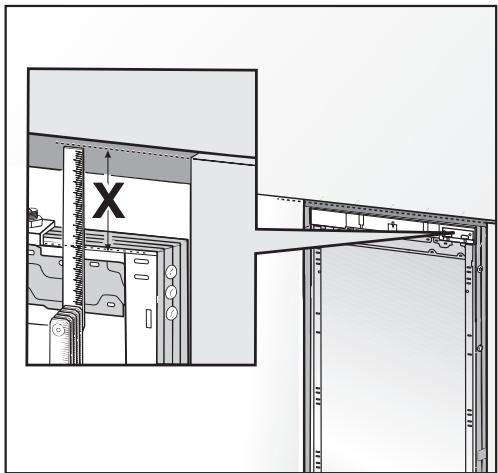 MIELE KWT1601VI - Attaching the appliance to the installation niche - 10