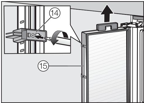 MIELE KWT1601VI - Attaching the appliance to the installation niche - 9