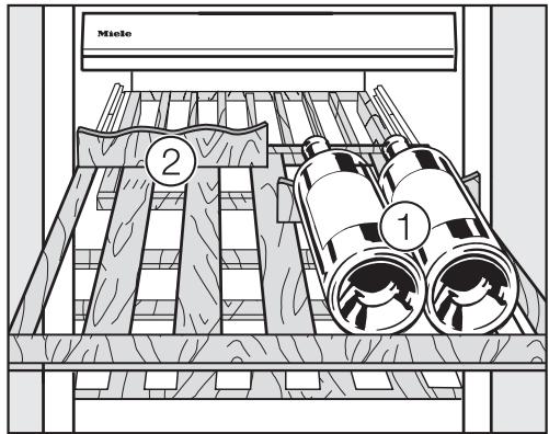 MIELE KWT1611SF - Bottle display rack - 1