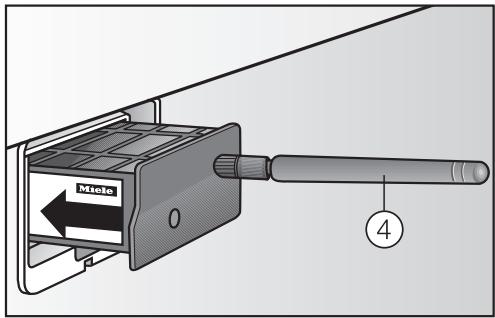MIELE KWT1611SF - RemoteVision module installation - 2