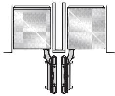 MIELE KWT1611SF - Installation with partition using the "Merging Kit" - 4