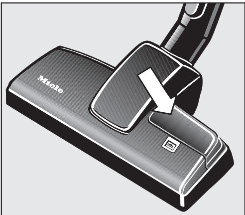MIELE S 5980 - Adjusting the floor brush - 2