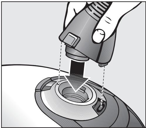 MIELE S 5980 - Connecting the Electro hose - 1