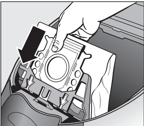 MIELE S 5980 - How to change the dustbag - 3
