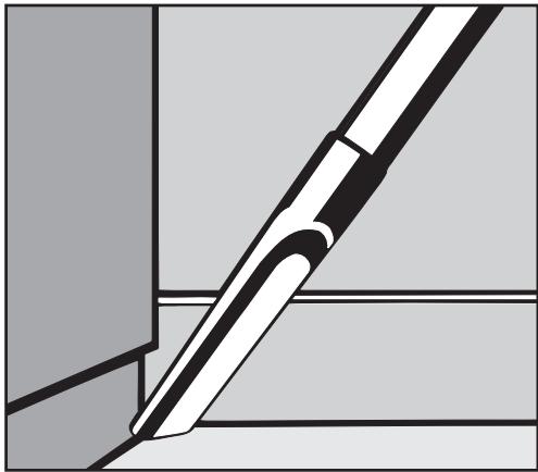 MIELE S 5980 - Crevicenozzle 12" (300 mm) - 1