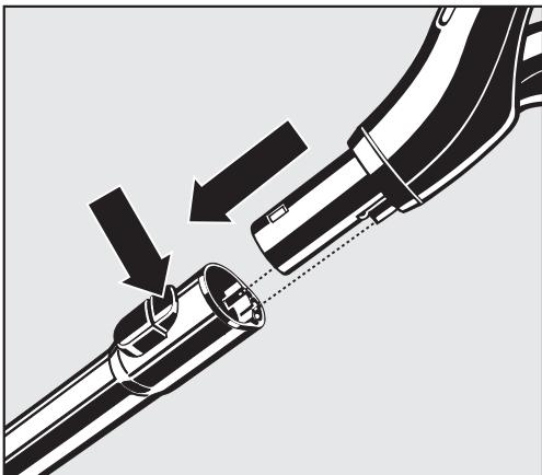 MIELE S 5980 - Connecting handpiece and Electro Telescopic wand - 1