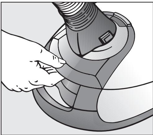 MIELE S 5980 - How to change the dustbag - 1