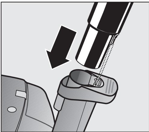MIELE S 5980 - Connecting the Electro Telescopic wand and the Powerbrush - 1
