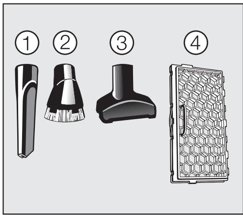 MIELE S 5980 - Adjusting the floor brush - 3