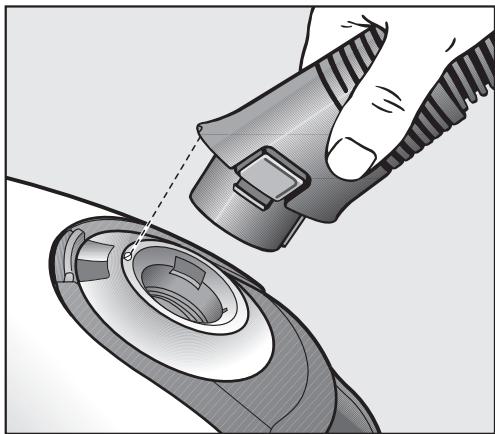 MIELE S5211 - Raccordement du flexible - 1