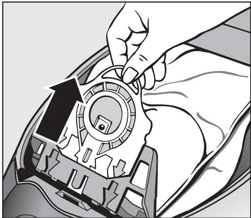 MIELE S5211 - Comment remplacer les sacs ? - 2
