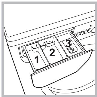 INDESIT WIN 82 - Detergent dispenser - 1