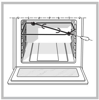 INDESIT KN6E61AW/FR - Tournebroche - 1