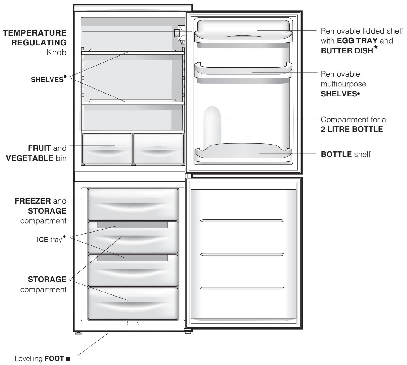 INDESIT NCAA 55,  NCAA 55 K - Overall view - 1
