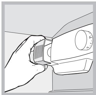 INDESIT NCAA 55,  NCAA 55 K - Replacing the light bulb - 1