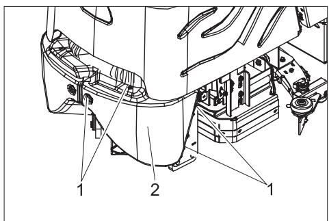 KARCHER CV 85 2 RS - Comprobar la colocación del cabezal de cepillado/aspiración. - 4