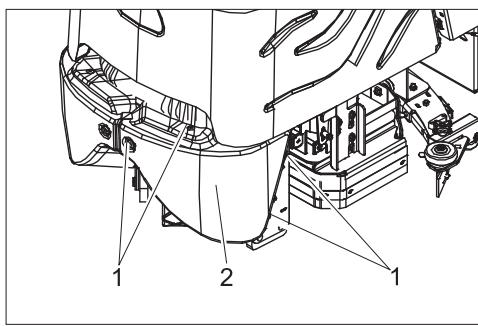 KARCHER CV 85 2 RS - Sprawdzić łańcuch napędowy - 1