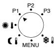 THEBEN RAMSES 813 - Programme P1 (programme fixe) - 1