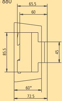 THEBEN LUNA 119 TOP - Interrupteur crépusculaire pour montage mural voir page 50. - 1