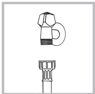 HOTPOINT AQ8F 292 U - Aansluiting van de watertoevoerslang - 2