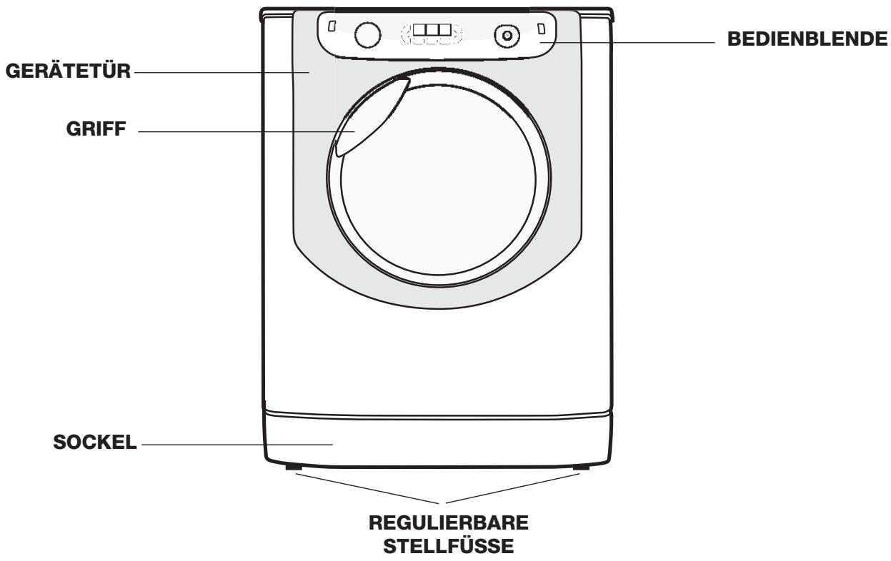 HOTPOINT AQ8F 292 U - Beschreibung Ihres Gerätes - 1