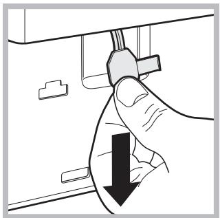 HOTPOINT AQ8F 292 U - Handmatige opening van het deurtje - 3