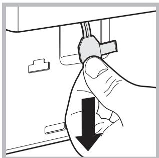 HOTPOINT AQ8F 292 U - Manuelles Öffnen der Geräteür - 3