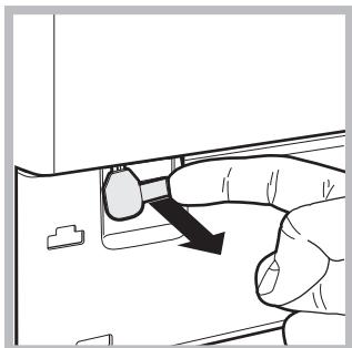 HOTPOINT AQ8F 292 U - Manuelles Öffnen der Geräteür - 2