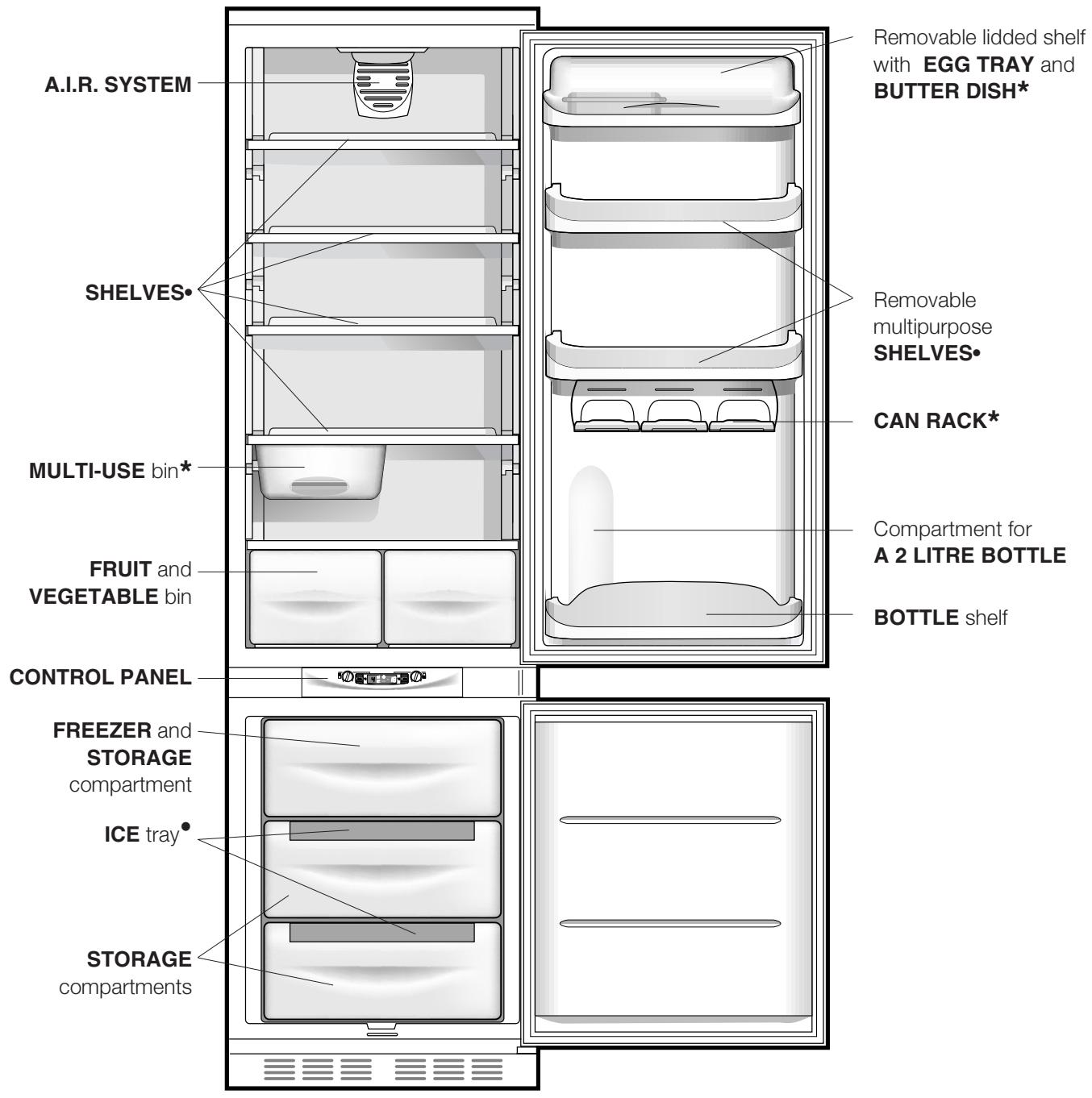 HOTPOINT BCB 333 AA VE I/HA - Overall view - 1