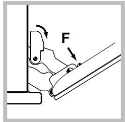 HOTPOINT F 627 C.1 IX/HA - Limpeza da porta - 2