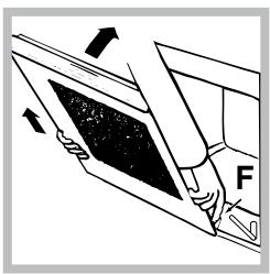 HOTPOINT FZ 61.1 - Cleaning the oven door - 3