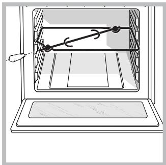 HOTPOINT FZ 61.1 - Espeto rotatorio (samente em algunos modelos) - 1