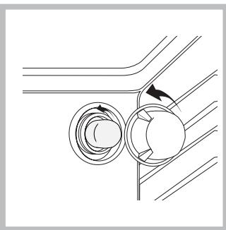 HOTPOINT FZ G IX/HA - Replacing the light bulb - 1