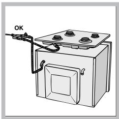 HOTPOINT FZ G IX/HA - Gas connection - 2