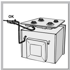 HOTPOINT FZ G IX/HA - Ligaçao ao gás - 2