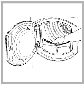 HOTPOINT AS 60 V - Filter nach jedem Zyklus reinigen - 2