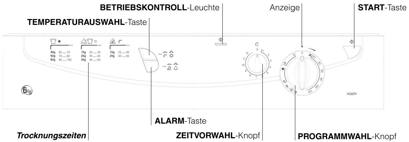 HOTPOINT AS 60 V - Vor der Inbetriebsetzung Ihres Wäschetrockners - 3