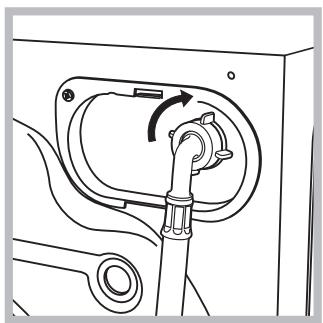 HOTPOINT AVD 129 - Spajanje cijevi za dovod vode - 2