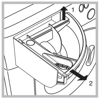 HOTPOINT AVD 129 - Čišćenje pretinca za deterdžent - 1