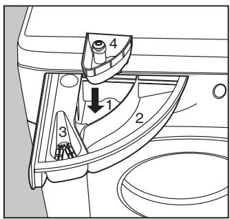 HOTPOINT AW 120 - Detergent dispenser - 2