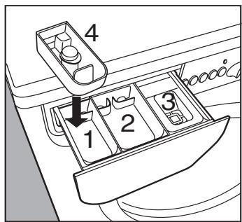 HOTPOINT AW 120 - Tiroir à produits lessiviels - 1