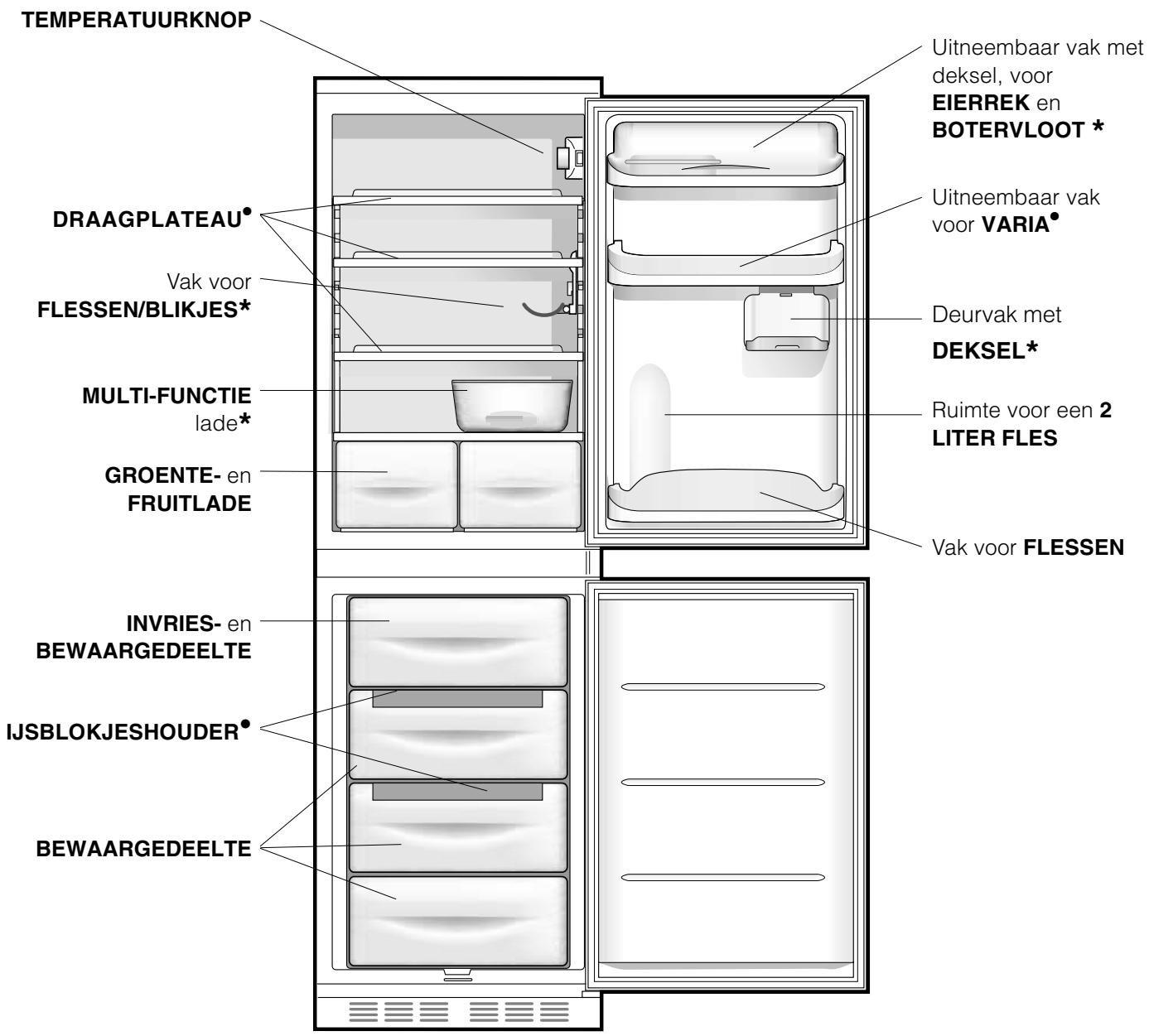 HOTPOINT BCF 312 AI - Algemeen aanzicht - 1